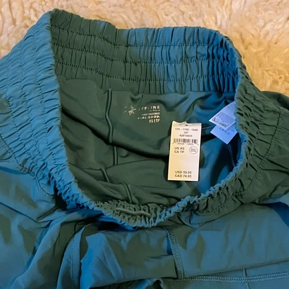 NWT Aerie 4" Hot Stuff Short in Fresh Teal Sz XS. - Picture 12 of 14